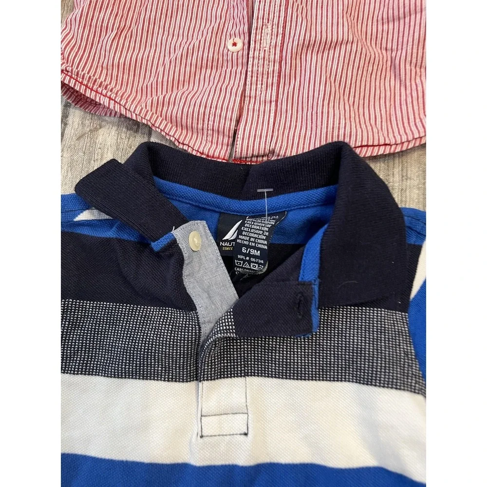Lot Of 2 Size 6-9 Months Baby Boys‎ Shirts